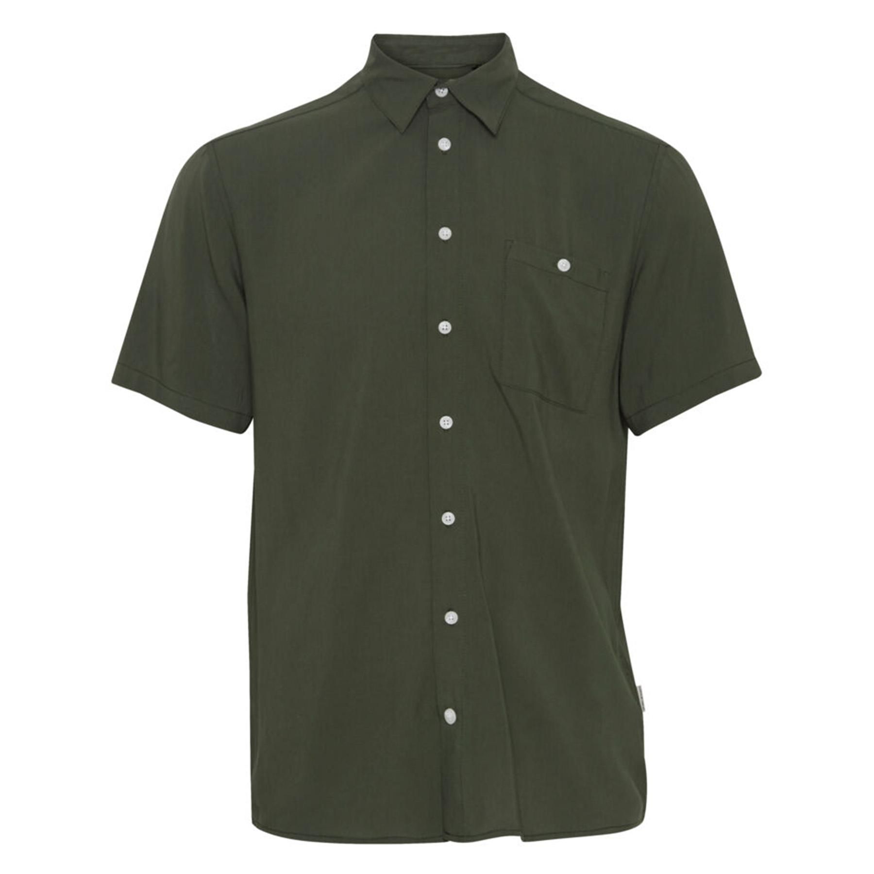 Chemise Manches Courtes Blend Shirt Vert