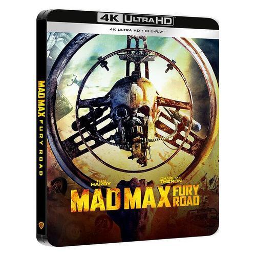 Mad Max : Fury Road - 4k Ultra Hd + Blu-Ray - Édition Boîtier Steelbook
