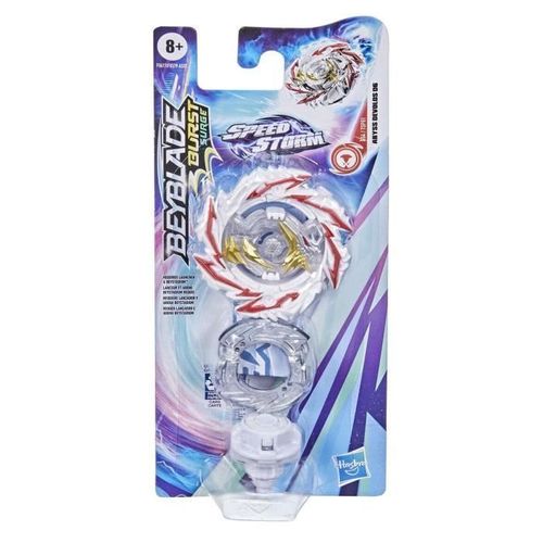 Jouet - Hasbro - Beyblade Burst Surge Speedstorm - Abyss Devolos D6 - Ensemble Toupie Rotative