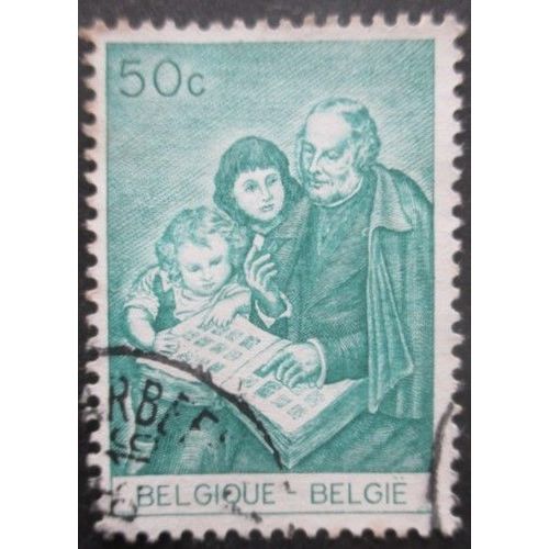Belgique N°1327 Sir Rowland Hill Oblitéré