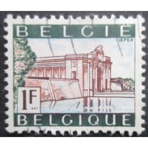 Belgique N°1424a Phosphorescent Oblitéré