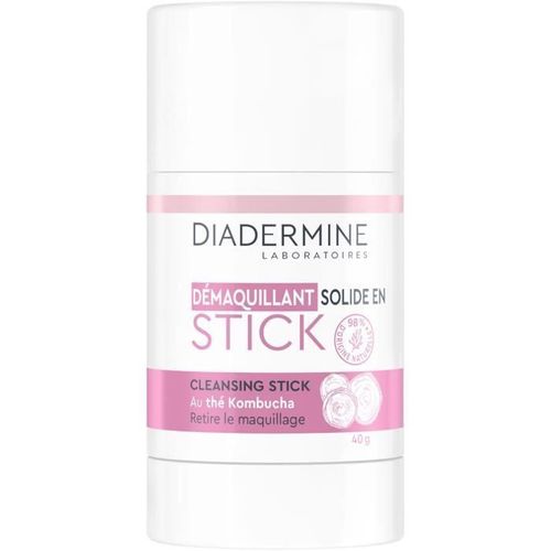 Diadermine Démaquillant Visage Solide En Stick Au Thé Kombucha - 40 G 