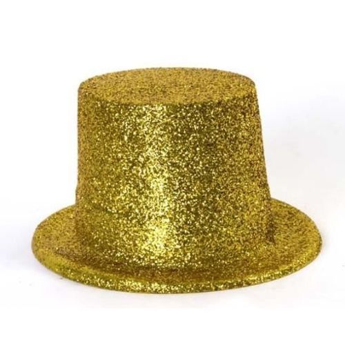 Chapeau Haut De Forme Paillettes Or - Ptit Clown - Enfant - Intérieur