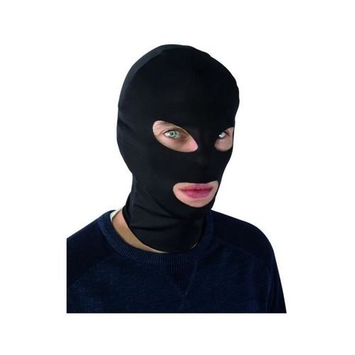 Cagoule De Cambrioleur - Ptit Clown - Adulte - Polyester Noir