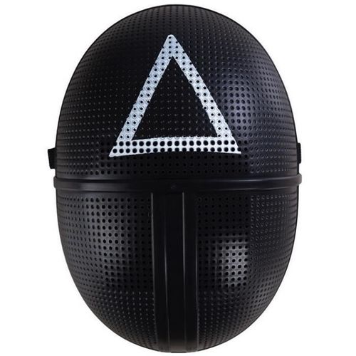 Masque Noir Triangle Adulte - Ptit Clown - Ref/21205 - Taille Unique - Pour Carnaval Et Halloween