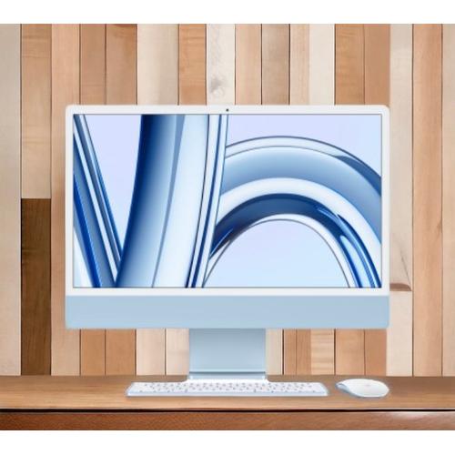 Apple iMac 2023 bleu Écran Retina 4,5K de 24" M3 - Ram 16 Go - SSD 1 To