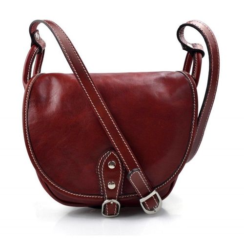 Sacoche femme sacoche rouge de cuir sac femme