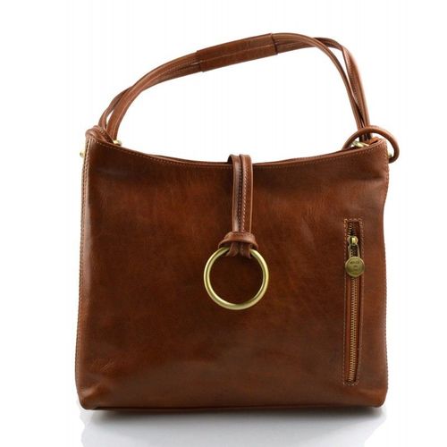 Sacoche femme sac à main cuir sacoche de cuir sac d'èpaule cuir brun mat
