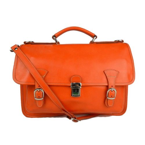 Sac à main cuir bandoulière sac en cuir sac homme sac à bandoulière homme messenger orange