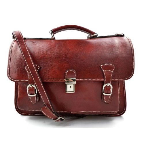 Sac à main cuir bandoulière sac en cuir sac homme sac à bandoulière homme messenger rouge
