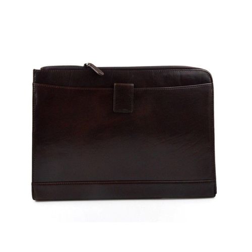 Organisateur en cuir A4 sac document porte-documents marron fonce sac dossier organisateur cuir homme cuir femme sac cartable