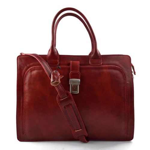 Sac cartable cuir serviette a main cuir bandoulière homme femme messenger sac de travail sac cartable rouge