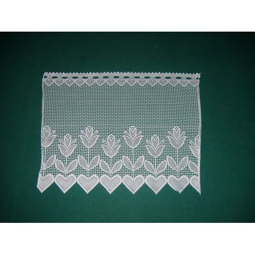Rideau Motifs Tulipes 80 X 60 Cm