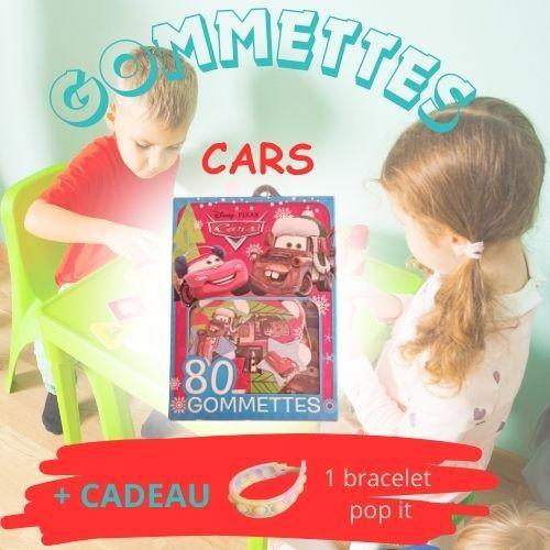 Gommettes Cars Noël De 80 Pièces