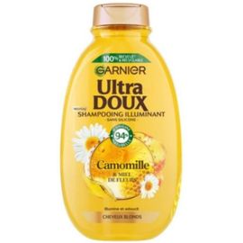 Shampooing Illuminant Cheveux Blonds Camomille & Moel De Fleurs Ultra Doux Garnier 300ml 