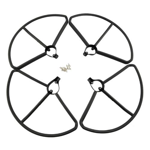 4 Pièces Drone Hélice Protecteurs De Protection Pour Hubsaned H501e H501c H501s Quadricoptère Noir-Générique