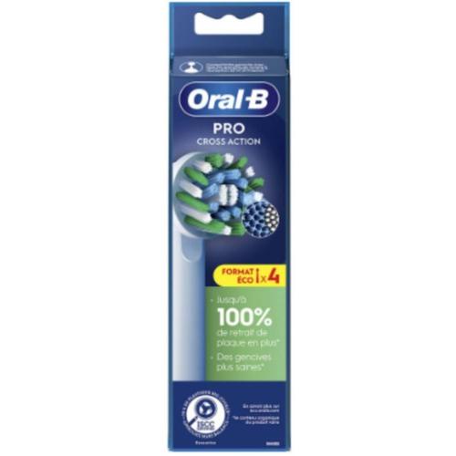 Brossettes Cross Action Oral-B X4 