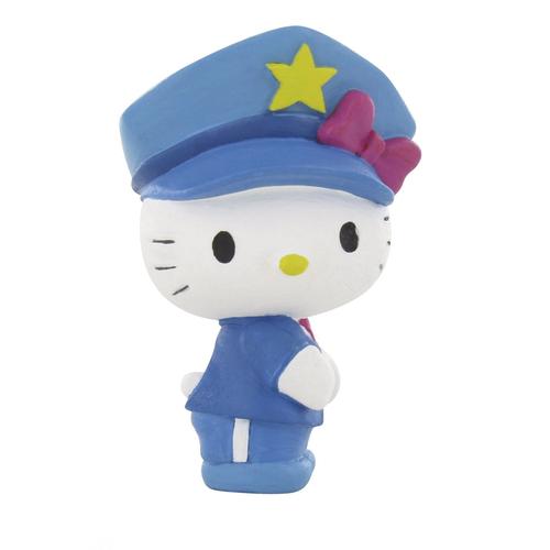 Licences Figurine Hello Kitty Police - 7 Cm