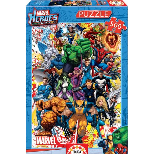 Educa 500 Les Héros De Marvel