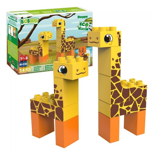 Permanent Mixte Bte/Biobuddi Steppe Girafe 24.5x19x