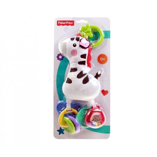 Fisher-Price Zèbre Hochet Ami De La Jungle