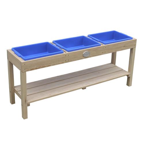 Axi Table D'activite 3 Containers Naturel Marron