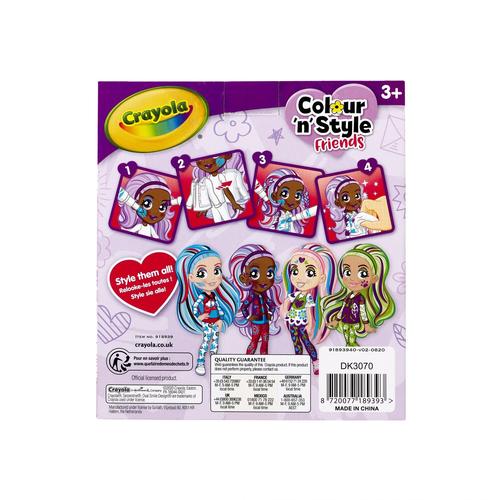 Colour'n'style Friends Poupées Colour N Style Violet