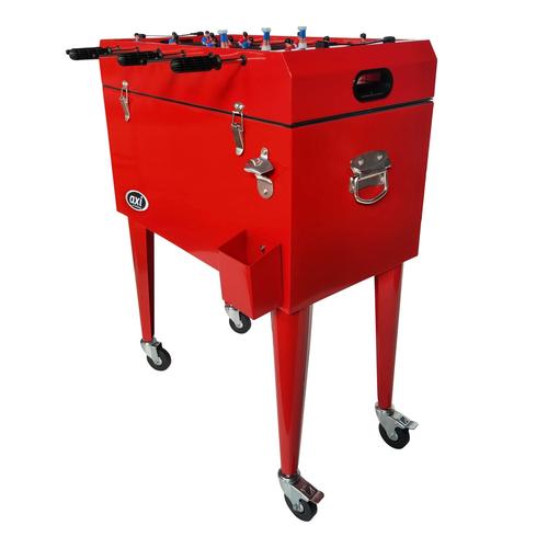 AXI Cooler with Table Football Red