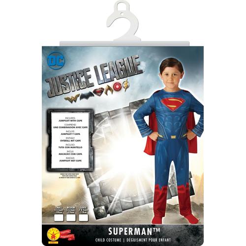 Warner Déguisement Classique Superman Justice League - Taille M