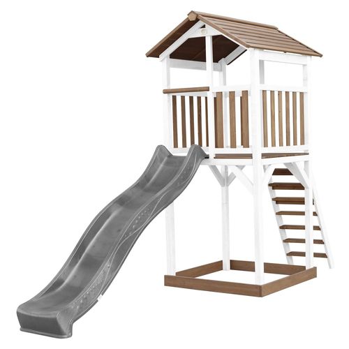 Axi Beach Tower Marron Blanc Toboggan Gris