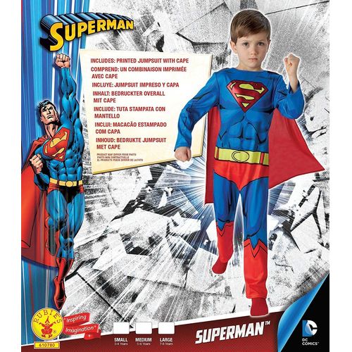 Rubie's Superman - Déguisement Classique Comic Book Taille L