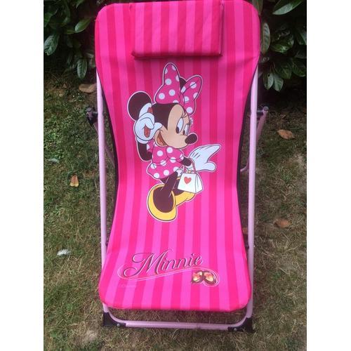 Chaise Longue Pour Enfant Disney Minnie