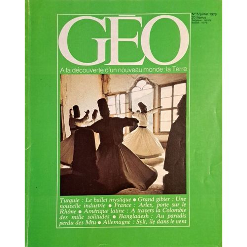 Géo Magazine N°5 - Juillet 1979