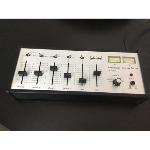 Console de mixage analogique PHONIA