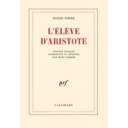 L'élève D'aristote