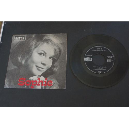 Sophie Tente Ta Chance Rare Sp Juke Box 1964 Valeur ++ Johnny Hallyday