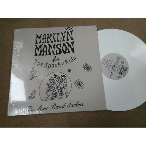 Marilyn Manson & The Spooky Kids The Raw Boned Psalms Lp Vinyle Couleur Rare
