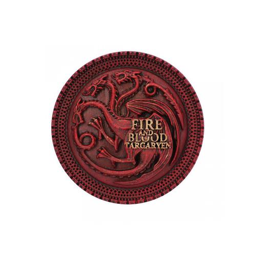 Nemesis Now - Game of Thrones - Maison Targaryen Aimant Rouge 6 cm