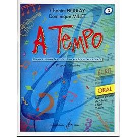A Tempo  -  Cours Complet De Formation Musicale