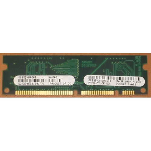 HP   Q2625AX - Mémoire - 64 Mo - DIMM 100 broches - DDR