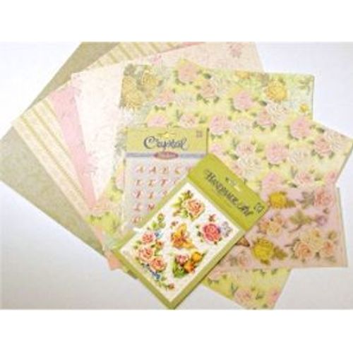 Kit Scrapbooking Roses - Rayher