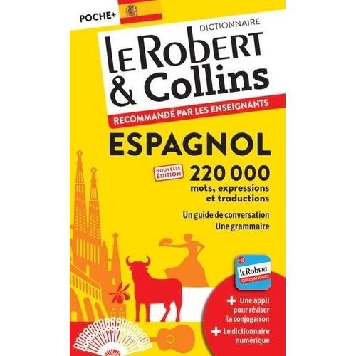Dictionnaire Le Robert & Collins Espagnol - Poche+