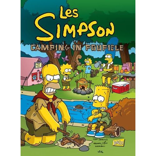 Les Simpson Tome 1 - Camping In Foufièle - Edition En Picard