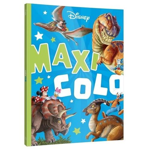 Maxi-Colo Mickey Et Ses Amis Dinosaures