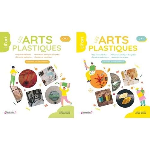 Les Arts Plastiques Cm1-Cm2 Lil'art - Pack De 2 Classeurs