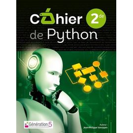 Informatique 2de Cahier De Python