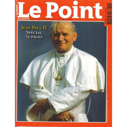Le Point N° 1699 - Jean -Paul 2