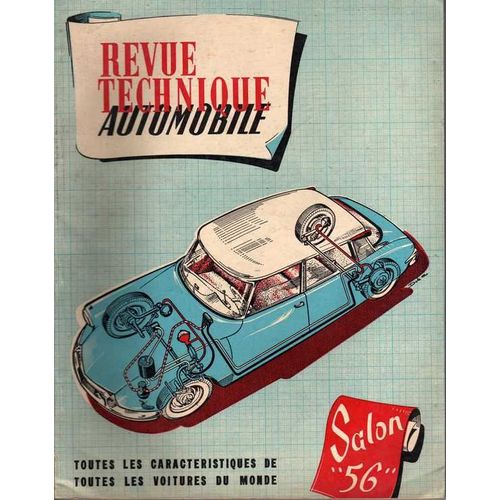 Revue Technique Automobile  N° 126 : Salon 1956