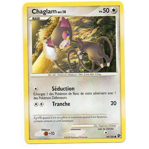 Pokemon - Chaglam Niv 14  Pv 50 Ref 68/106