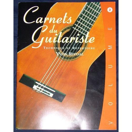 Carnets Du Guitariste Guitare Volume 2